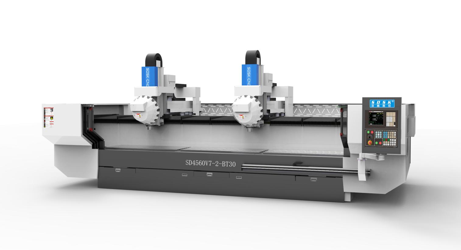 What is a gantry machining center?